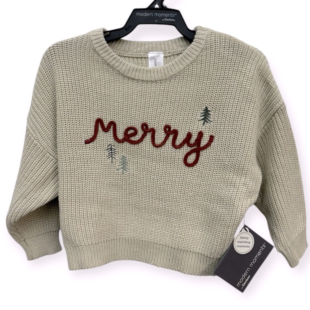 Modern Moments Girls Merry‎ Sweater Size 12M